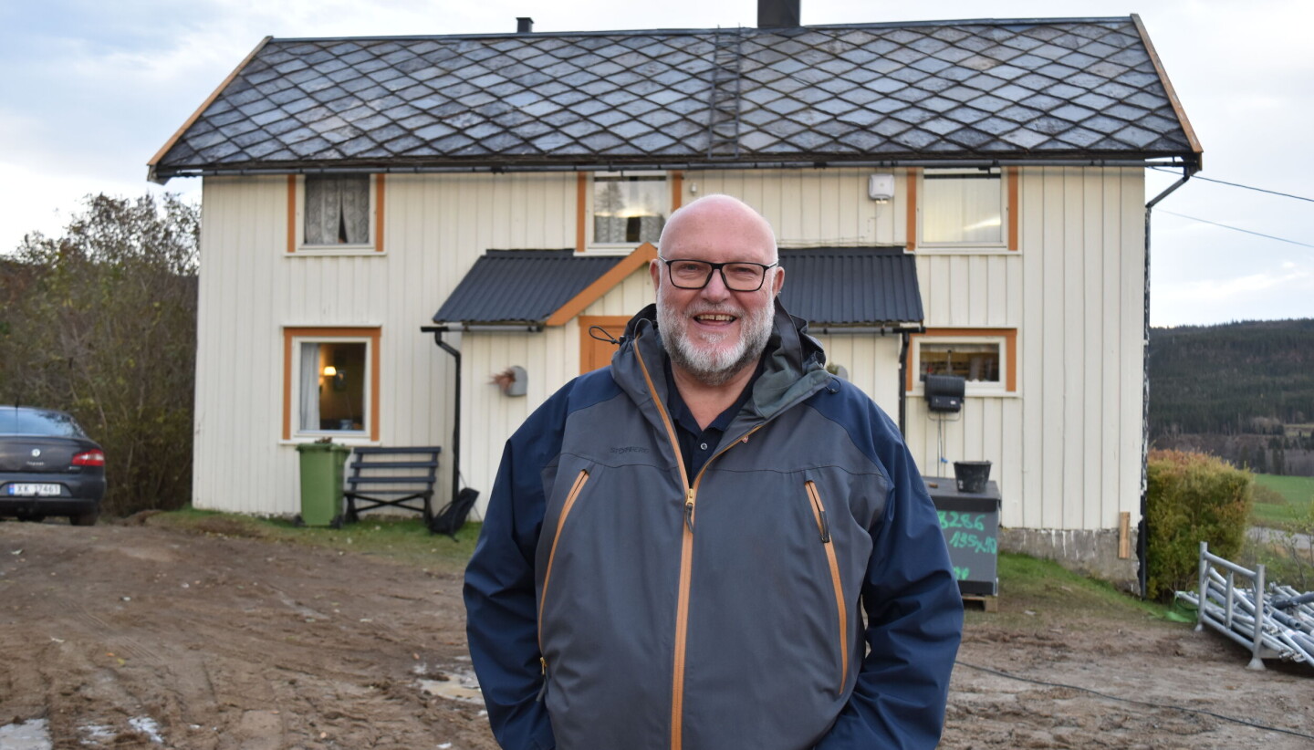 Torger Størseth, avbildet på Myra ved en tidligere anledning.