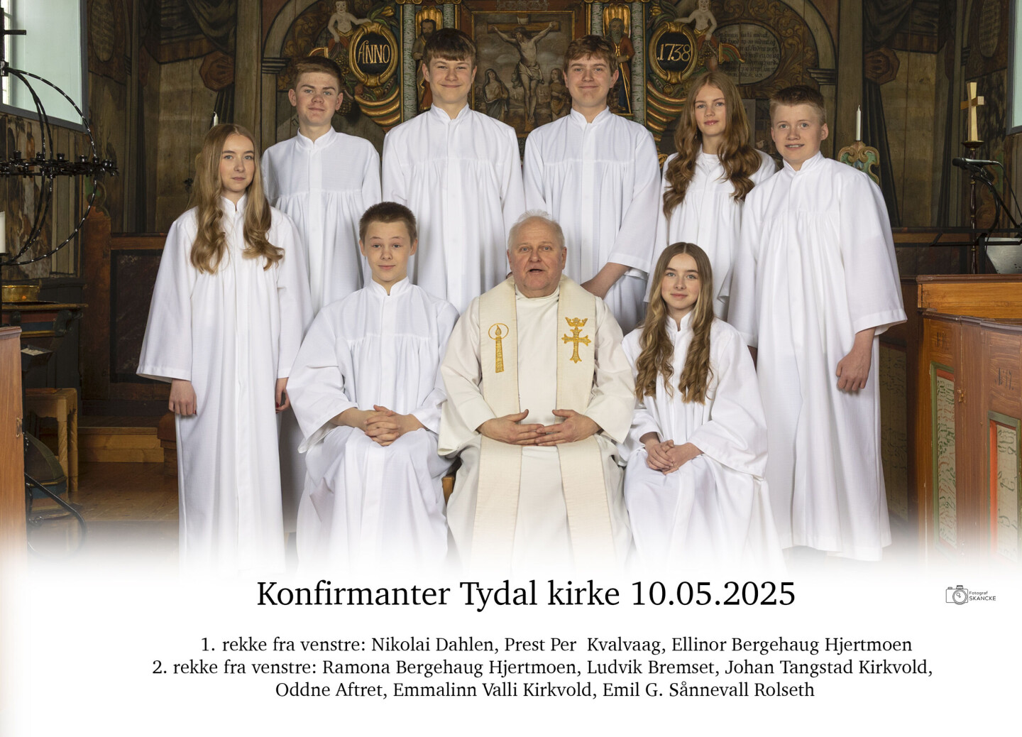Årets konfirmanter i Selbu og Tydal