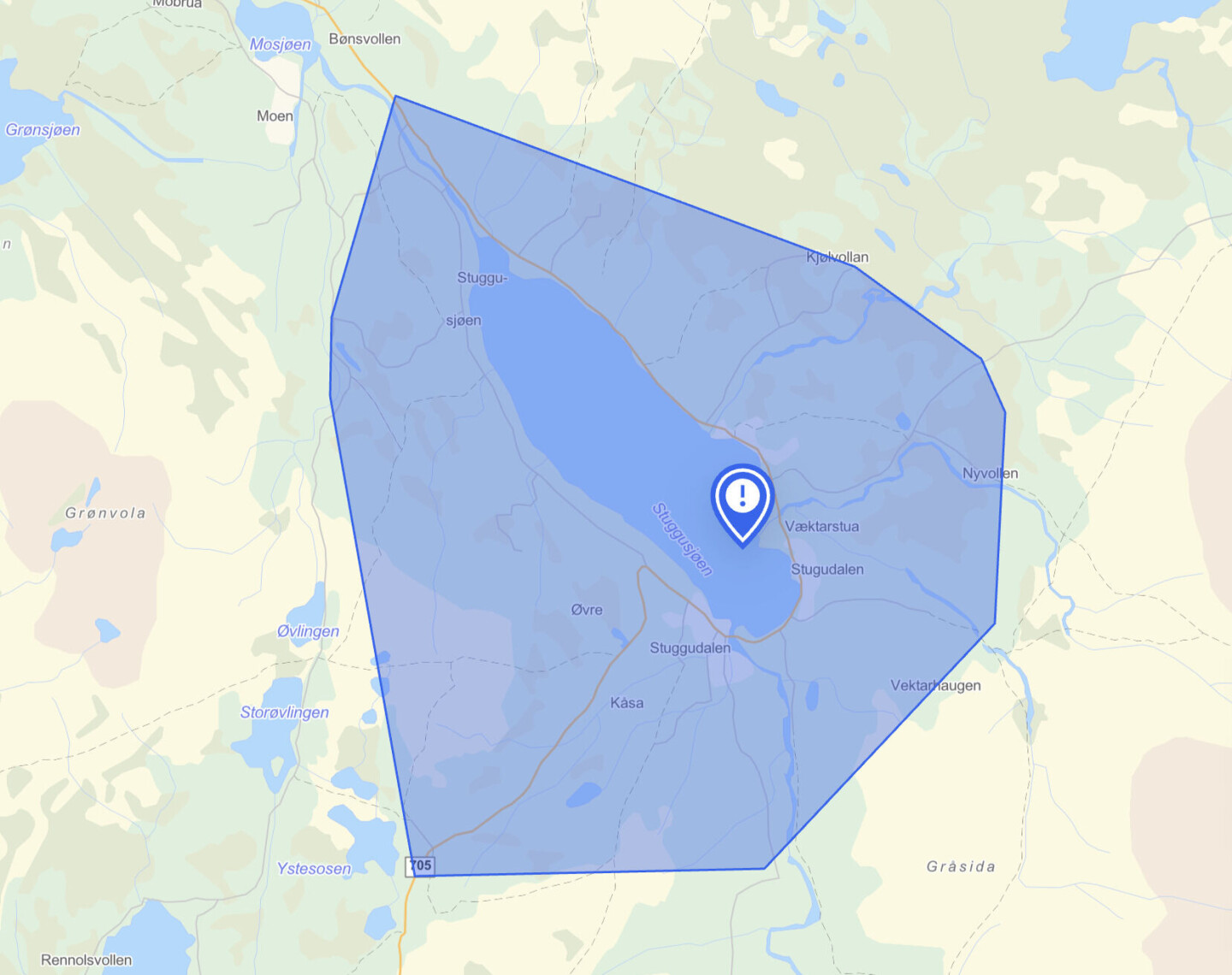 Skjermdump fra tensio.no.